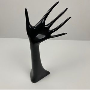 Black 13” Mannequin Hand Finger Jewelry Display